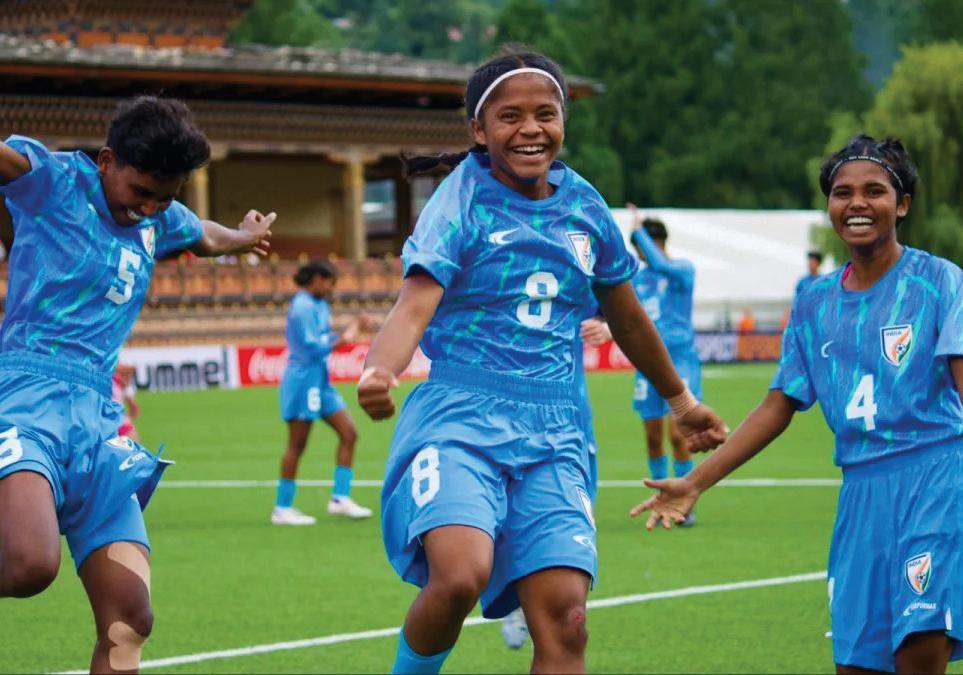 Anushka Kumari's hat-trick powers India U17 Women