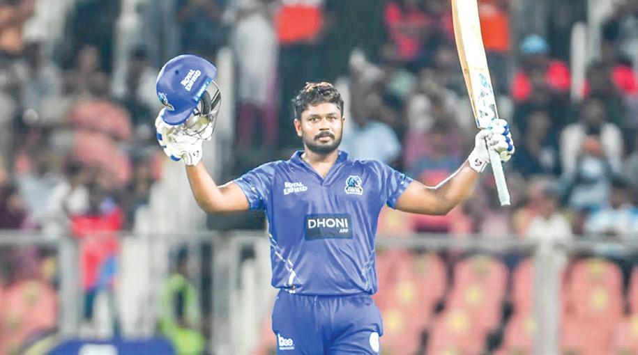 Sanju Samson shines in KCL: Blazing 89 off 46 balls