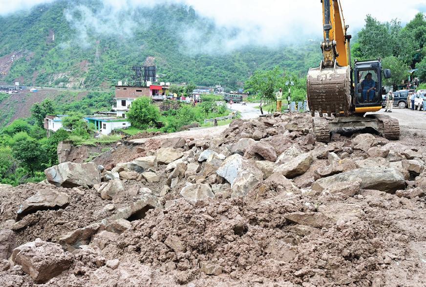 Himachal Monsoon Havoc: 819 Roads, 1,236 Transformers, 424 Water Supply Hit