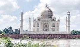Water level of Yamuna near Taj Mahal increases after heavy rainfall