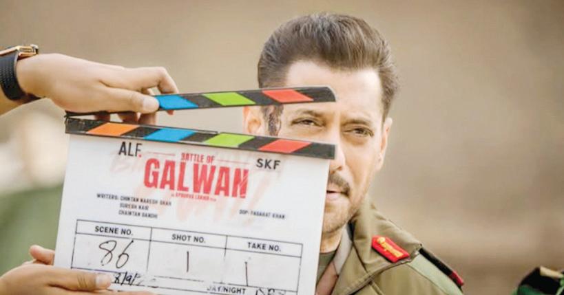 Salman Khan Begins Shoot for 'Battle of Galwan'