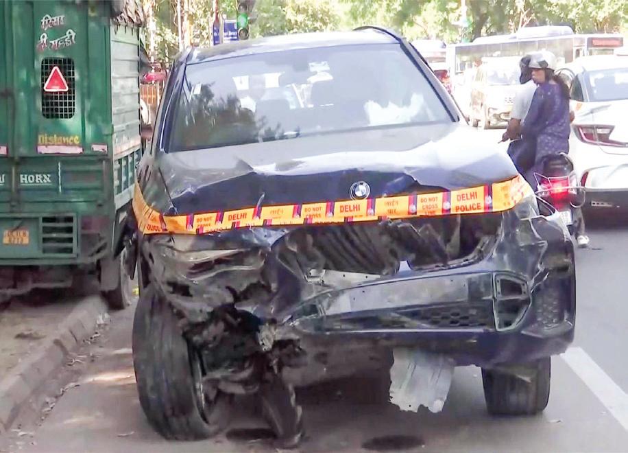 BMW accident: Delhi Police produces CCTV footage before court