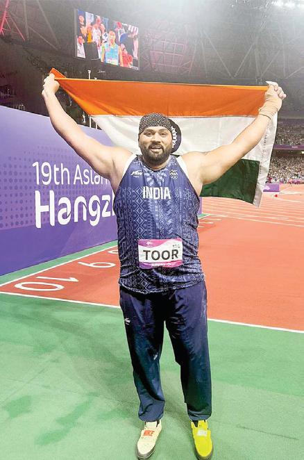 Samardeep Gill clinches gold in National Open Athletics C’ships