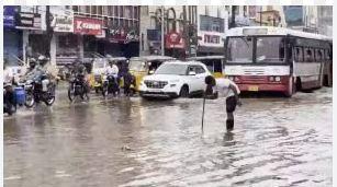 Heavy rain brings Kamareddy to standstill; homes, roads flooded