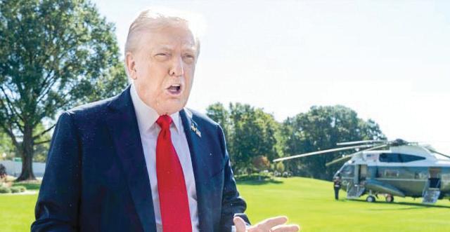 TRUMP URGES SWIFT GAZA TALKS, WARNS OF BLOODSHED ON DELAY