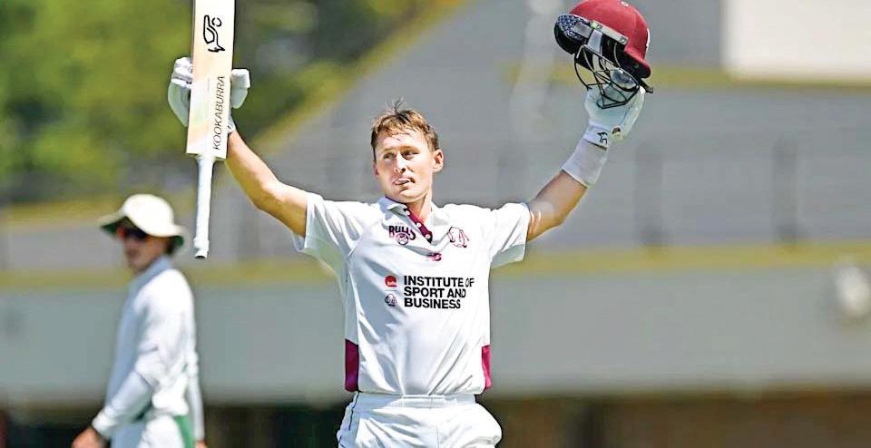 Marnus Labuschagne smashes 160 as Queensland towers