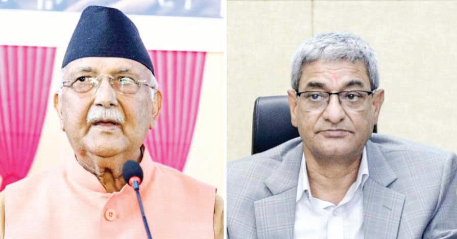 Police forward complaint against ex Nepal PM Oli and ex-Home Minister