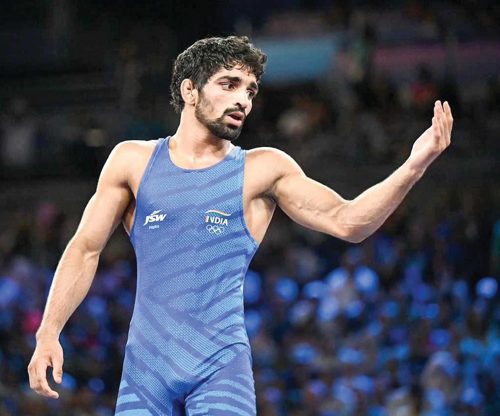WFI suspends Aman Sehrawat for one year over weight rule violation