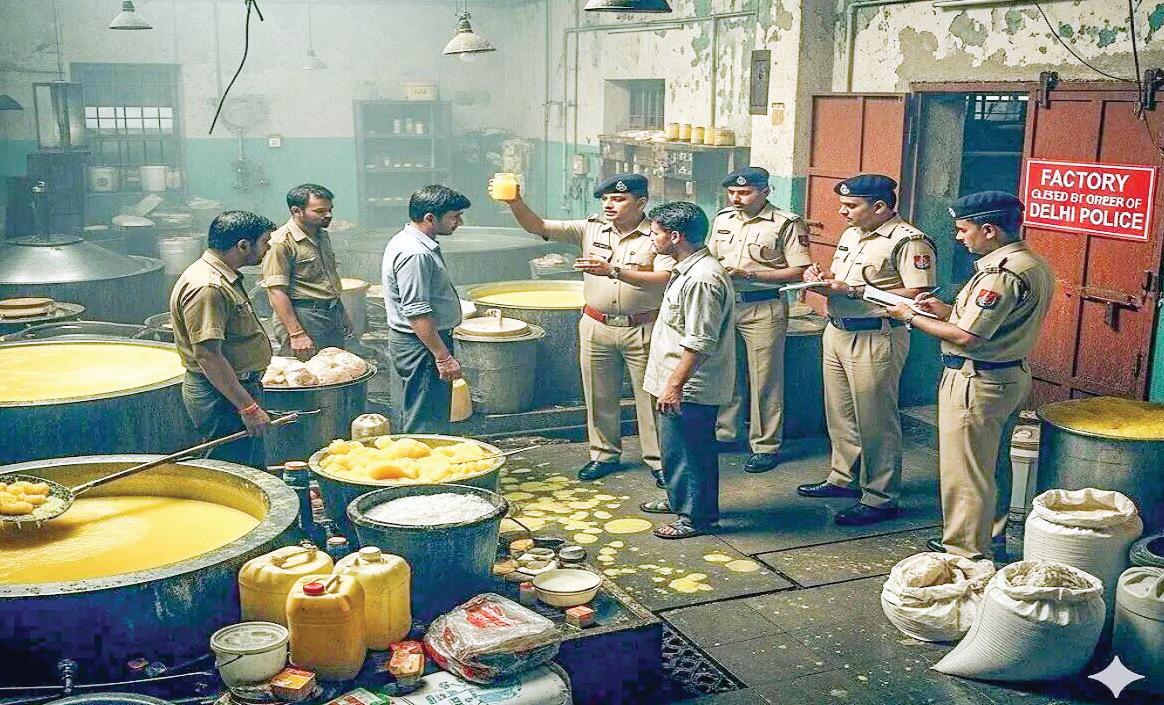 Cops seize 2,600 litres of adulterated ghee; two arrested