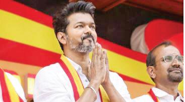 VIJAY’S TVK FLAGS SPRING UP AT AIADMK RALLY, PALANISWAMI HINTS AT ALLIANCE
