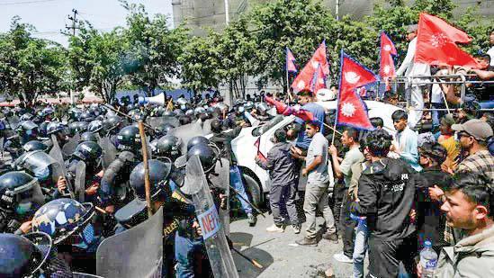 Nepal's ex-Home Minister denies allegations of using excessive force against protesters