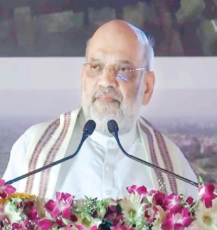 Amit Shah takes dig at Kejriwal over Yamuna cleaning pledge