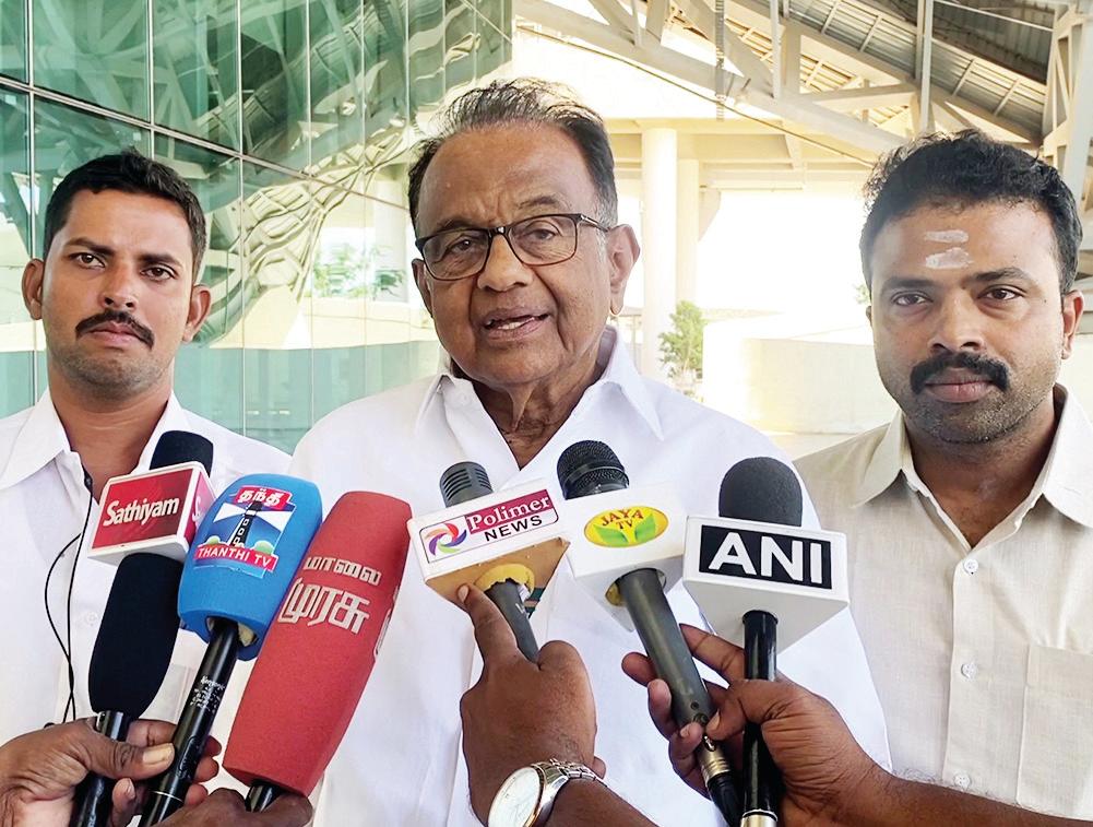 Chidambaram sparks row over Blue Star remark