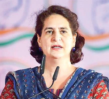 Priyanka seeks probe into RSS worker ‘suicide’, Sangh denies allegations
