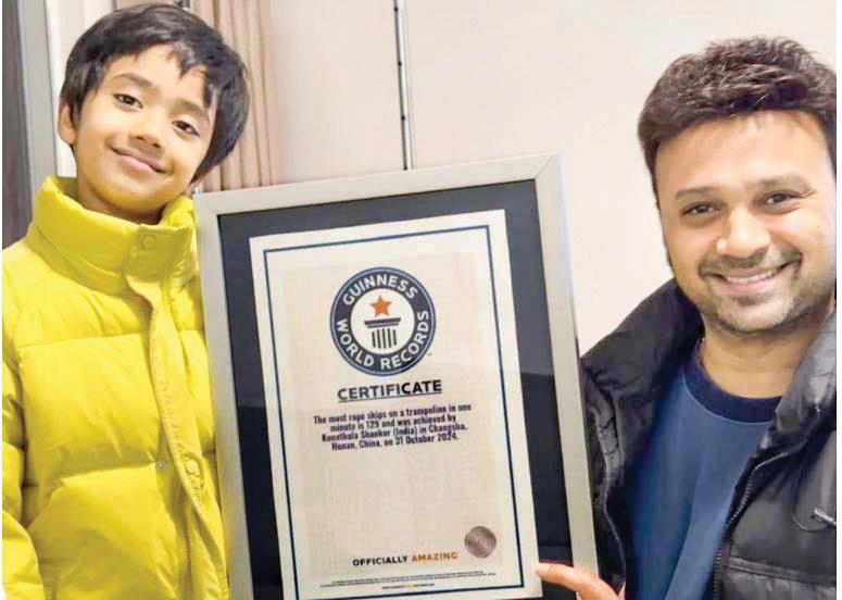 5-year-old Shankor Konathala becomes youngest ever Guinness World Record holder