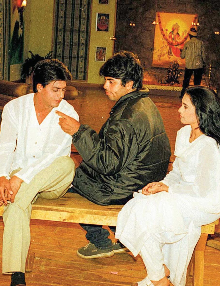 27 YEARS OF 'KUCH KUCH HOTA HAI': KARAN SHARES NOSTALGIC PICS FROM SET