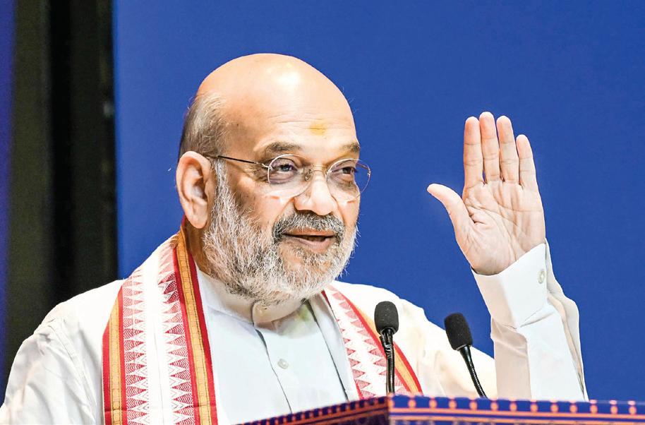 AMIT SHAH CALLS FOR 'TIME-BOUND' APPROACH TO BRING BACK FUGITIVES