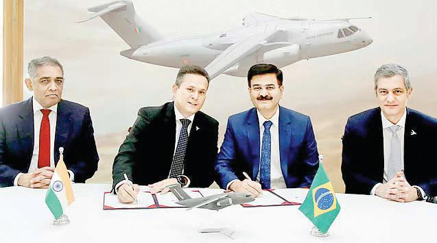 Mahindra-Embraer pact for IAF C-390
