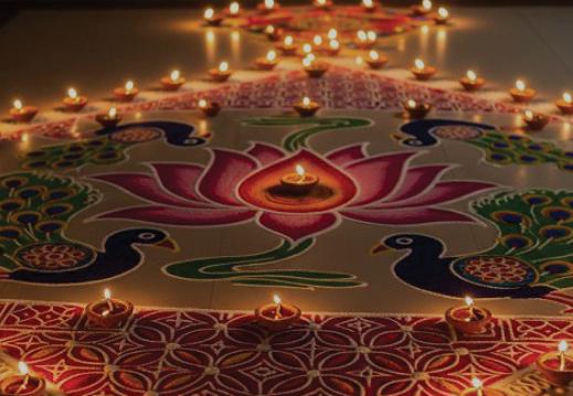 Coloring Diwali with Joy: The vibrant tradition of rangolis