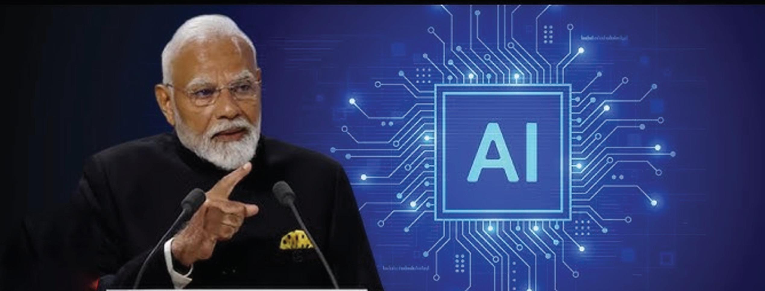 MODI'S ALGORITHM OF ARTIFICIAL INTELLIGENCE FOR INDIA