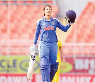 Mandhana extends lead at top of ICC Women’s rankings