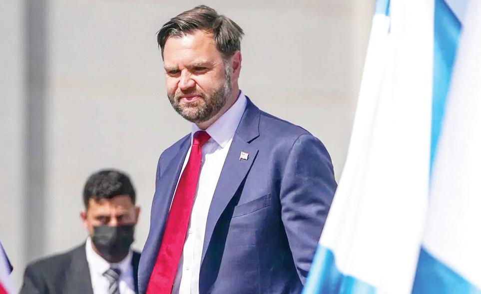 Vance reaches Israel to shore up Gaza's fragile ceasefire