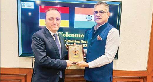 India, Armenia hold joint working group meeting on defence cooperation