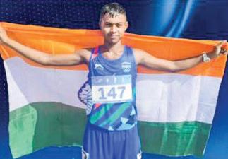 Palash Mandal wins bronze in boys' 5000m walk at Asian Youth Games