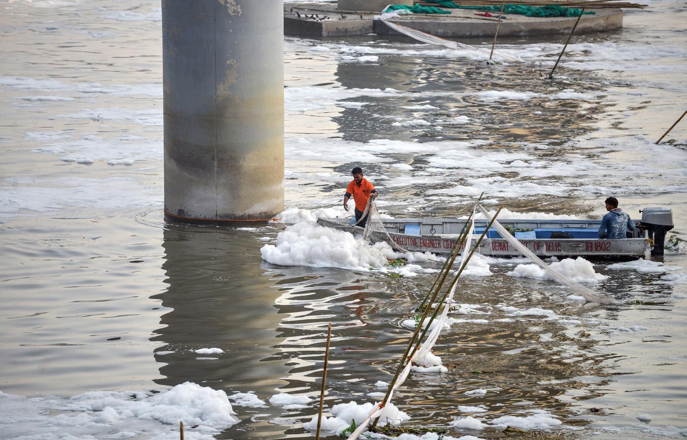 CHHATH PUJA: AAP CALLS NATURAL VASUDEV GHAT ‘FAKE’