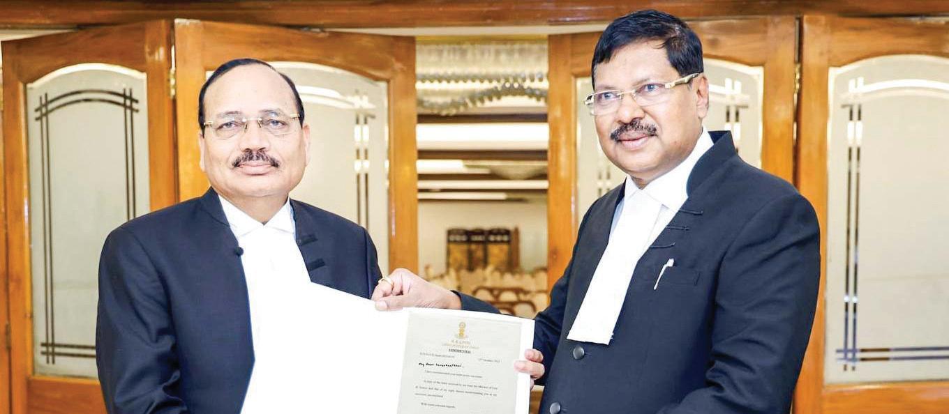 CJI B.R. Gavai recommends justice Surya Kant as his successor