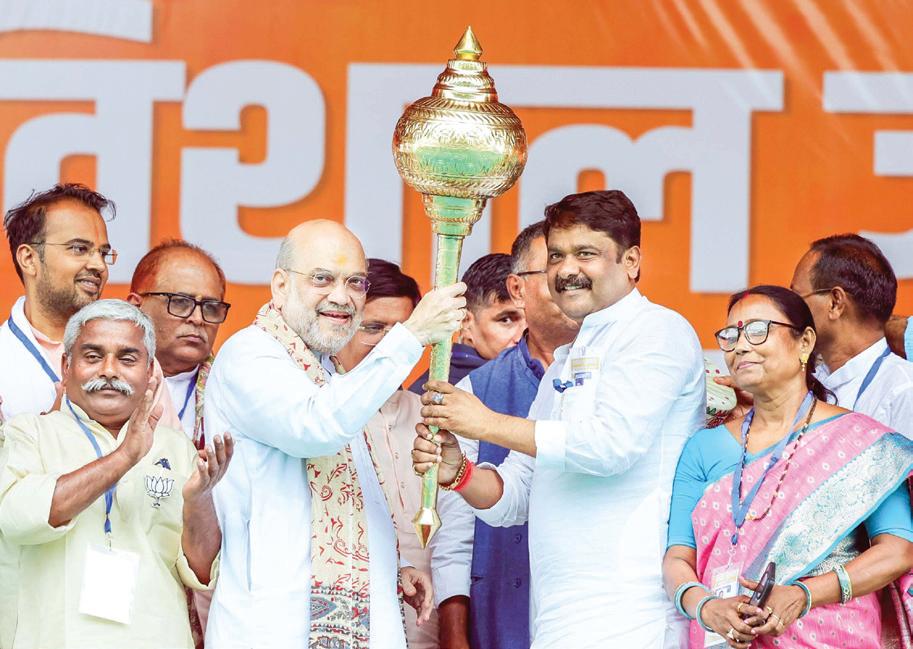AMIT SHAH IN BIHAR TARGETS 'DYNASTY POLITICS', VOWS TO OUST INFILTRATORS