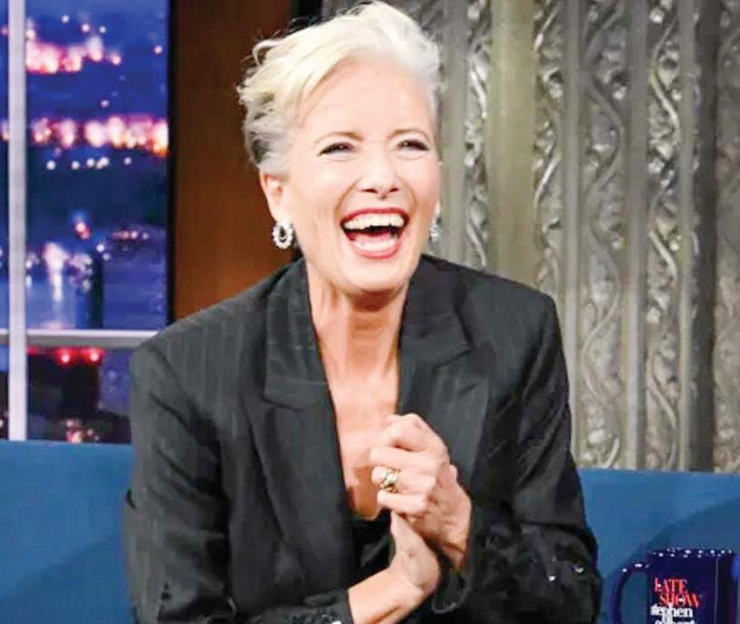Emma Thompson describes AI as ‘annoying’
