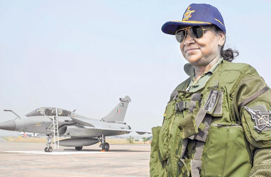 President Murmu soars in Rafale, lauds India's defence prowess