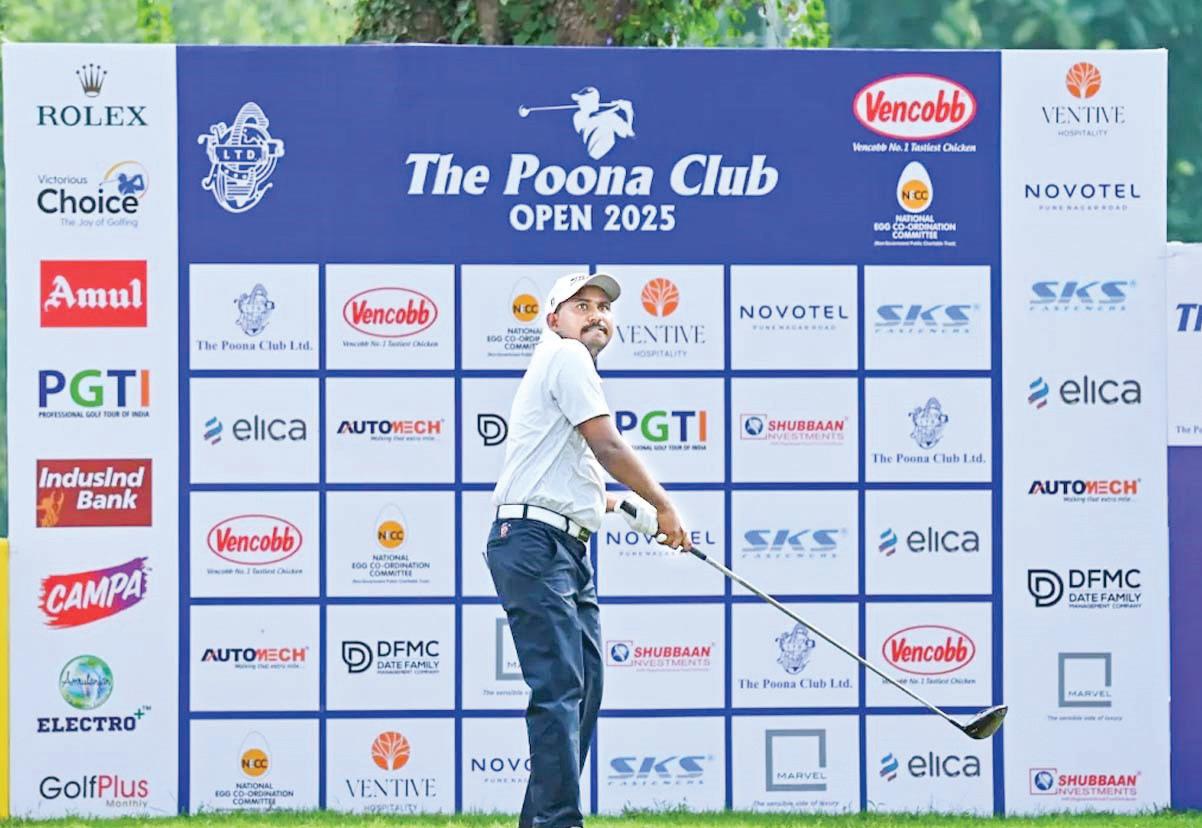 Poona Club Open 2025, Mohd Azhar shoots 7-under 64 for first-round lead