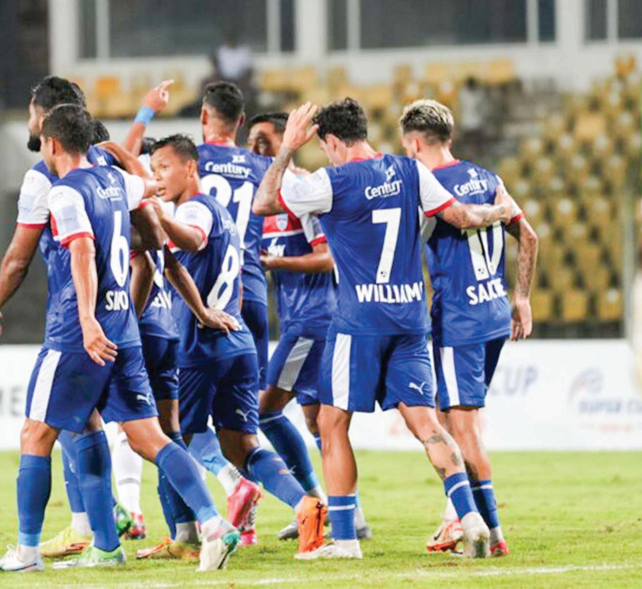 Bengaluru FC cruise past Mohammedan 2-0 in Super Cup opener