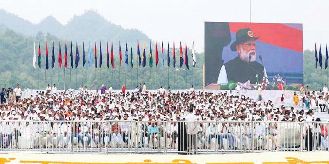 Gujarat government celebrates ‘National Unity Day’ in presence of PM Modi
