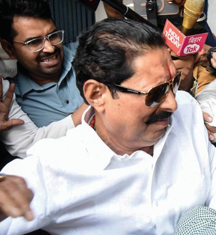 JDU's Anant Singh arrested in Mokama murder case; over 80 held