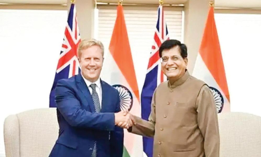India, New Zealand stress on balanced and high-quality FTA deal