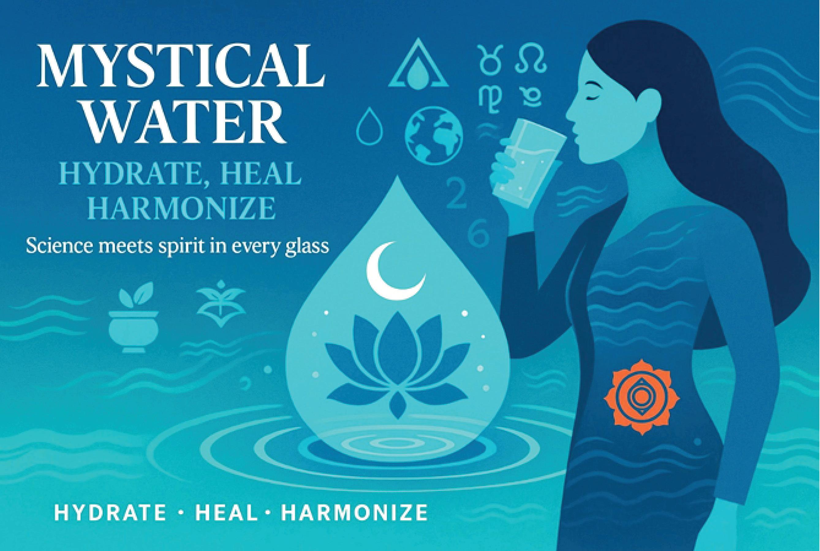 MYSTICAL WATER: HYDRATE, HEAL, HARMONIZE