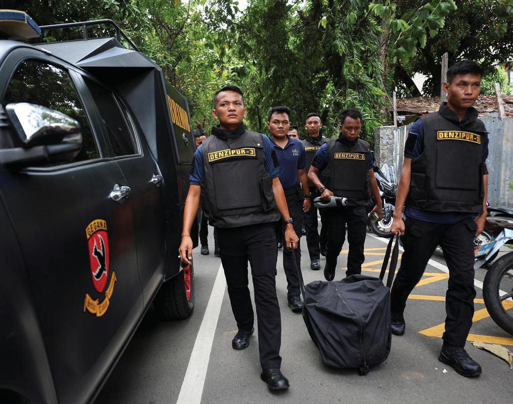 55 INJURED AS MULTIPLE BLASTS SHAKE MOSQUE IN INDONESIAN HIGH SCHOOL