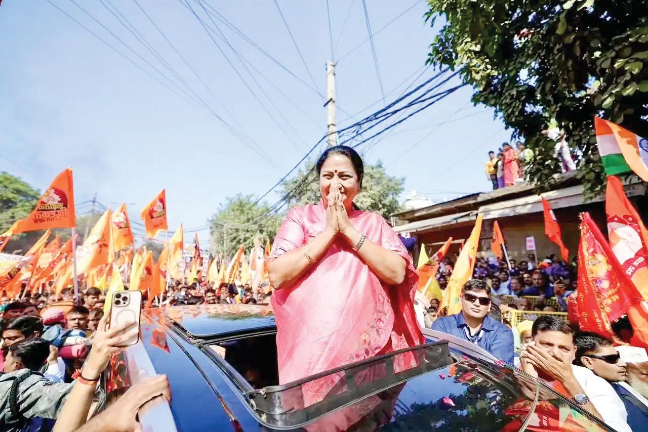 CM Rekha joins Sanatan Hindu Unity Padayatra at Chhattarpur Mandir