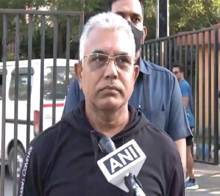Afraid of patriotism and nationalism: BJP’s Dilip Ghosh over Vijayan’s criticism