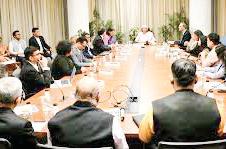Sitharaman holds pre-Budget meeting for Budget 2026-27