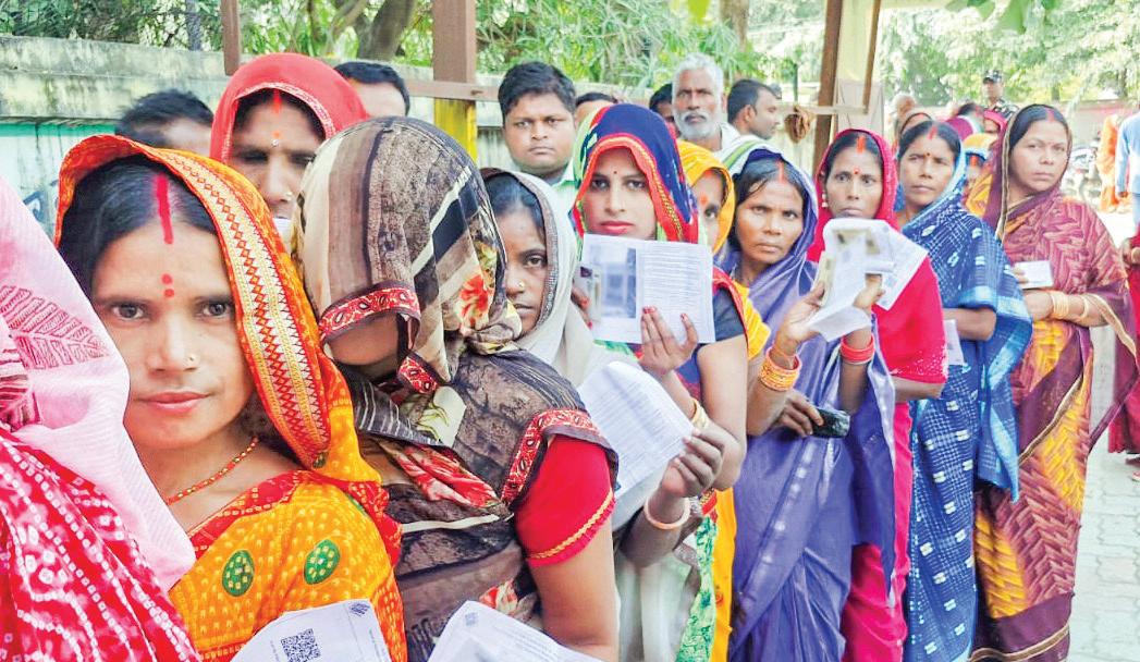 Bihar sees record turnout of 69% in phase 2 polls