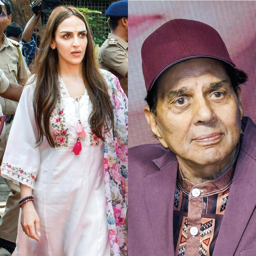 Esha refutes media reports of her father Dharmendra's demise