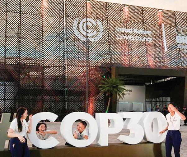 At UN climate talks in Brazil, the only sign of the United States is an empty chair
