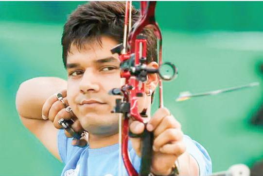 INDIA ENTER COMPOUND MIXED FINAL, RECURVE ARCHERS IN BRONZE PLAYOFF