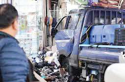 Truck hits pedestrians at South Korean market, killing 2, injuring 18