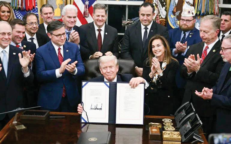 TRUMP SIGNS DEAL TO END LONGEST US GOVT SHUTDOWN IN HISTORY