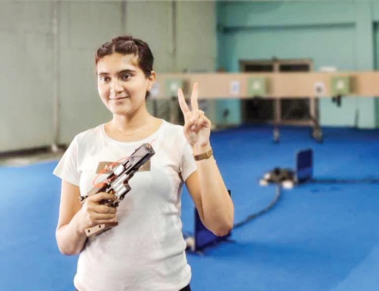 Esha clinches bronze in world championship in women’s 25m pistol
